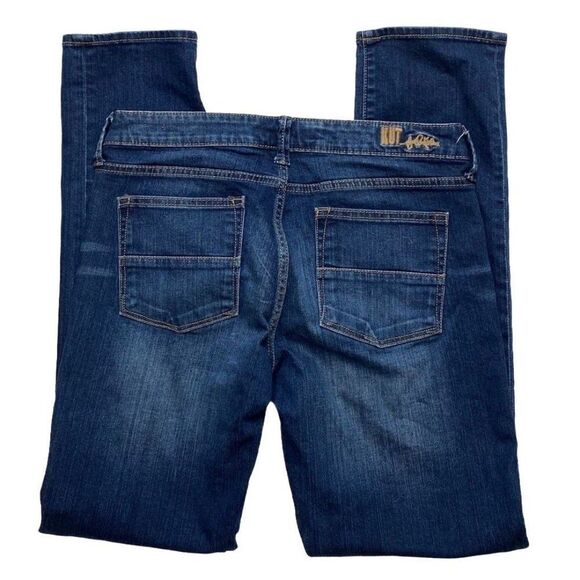 Kut from the Kloth Dark Wash Slim Fit Stretch Denim Jeans Sz 6 - Picture 3 of 9